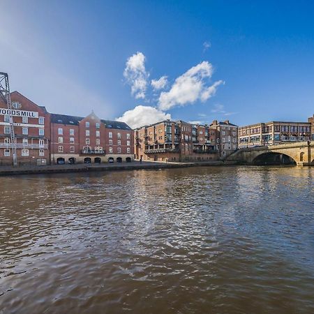 Woodsmill Quay Riverside Apartment - Heart Of York Ngoại thất bức ảnh
